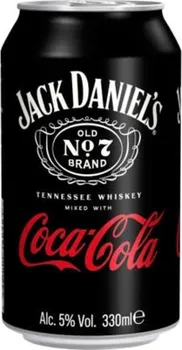 Míchaný nápoj Jack Daniel's Tennessee Whiskey Mixed With Coca-Cola 330 ml