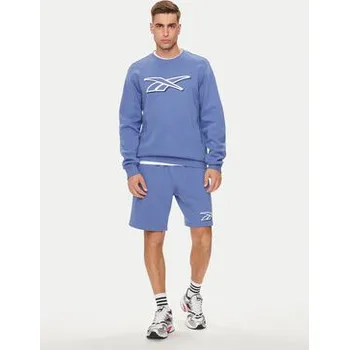 Dámská mikina Reebok Mikina Vector Logo 100202411 Modrá Regular Fit XXL