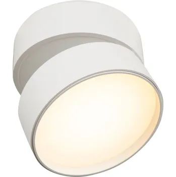 Maytoni Moderní stropní LED svítidlo ONDA, 18W, ⌀ 12 cm Barva: Bílá, Teplota světla: 3000K - teplá bílá