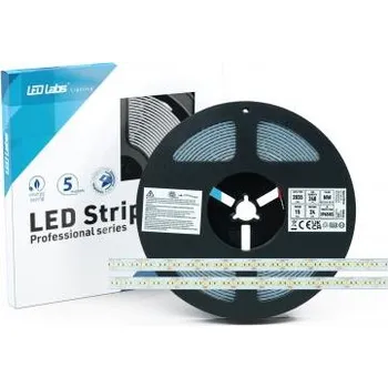 LED páska LEDLabs LED pásek 15W/m PRO 3Y 24V 240 LED/m 2835 teplá bílá RA90 HS, 1200 LED diod