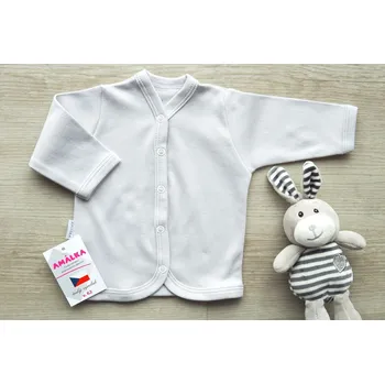 Kojenecká bunda AMÁLKA Kojenecký, bavlněný kabátek, světle šedý Velikost: 52