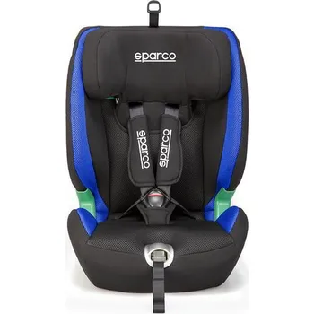 Autosedačka SPARCO 76-150 cm ISOFIX černo-modrá