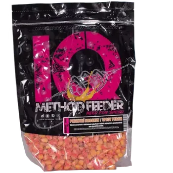 LK Baits IQ Method Feeder Corn 1kg Spicy Peach