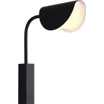 Lampička Viokef Nástěnné svítidlo Ada, černé černá 1 x 28 W - Doprava zdarma