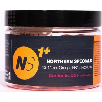 Boilies CC Moore NS1 - Plovoucí boilie NS1+ oranžová 14mm 45ks