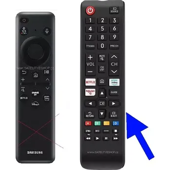 Samsung QE65QNX1D náhradní dálkový ovladač tlačítkový