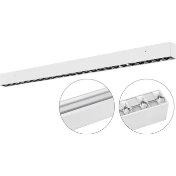 Lampička EVN Munus, up&downlight, 4&nbsp;000K, bílá LED celkem 50 W - Doprava zdarma