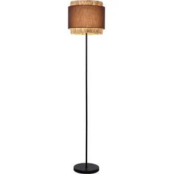 Lampička Viokef Stojací lampa Riviera - Výška stínu 30 cm hnědá, světle hnědá, černá 1 x 40 W - Doprava zdarma