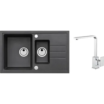 Set Alveus Intermezzo 70 Black 91 + Reno Chrom