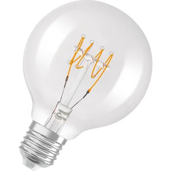 Lampička OSRAM LED globe E27 G80 4,8W 2 700K filament dim čirá