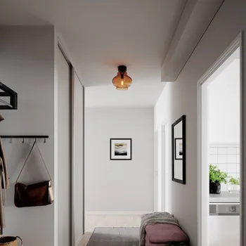 By Rydéns Dolores stropní světlo Ø 30 cm koňaková 1 x 40 W - Doprava zdarma