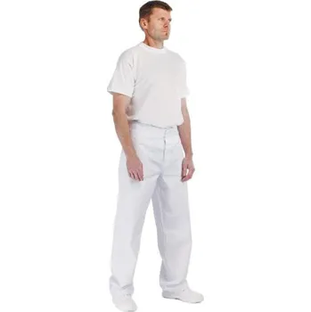 montérky APUS kalhoty pánské bílé pánské - 56