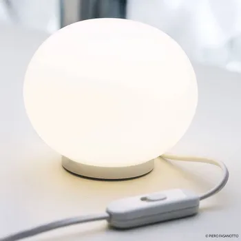 Lampička FLOS Mini Glo-Ball T - kulová stolní lampa bílá 1 x 25 W - Doprava zdarma