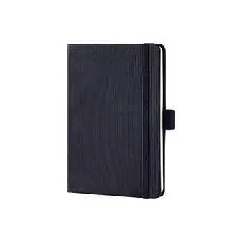 Zápisník Záznamní kniha "Conceptum", černá, tvrdé desky, A6, linkovaná, 194 listů, SIGEL