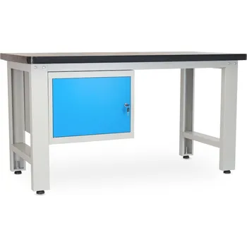 Dílenský stůl Dílenský stůl Solid MDF-10, 150 cm, závěsný box, černá