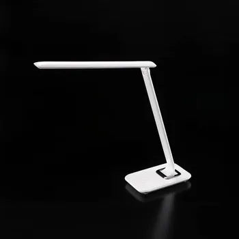 Lampička Aluminor Bob LED stolní lampa CCT stmívatelné bílá - dolní profil - délka 38 cm, šířka 4,2 cm; horní profil - délka 36,4 cm, šířka 4,2 cm; základna - délka 19,8 cm, šířka 12,8 cm LED celkem 7 W - Doprava zdarma