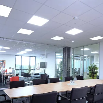 Lampička Deko-Light Základní kancelářský LED panel, 62x62 cm, 4 000 K bílá (RAL 9016) LED celkem 36 W - Doprava zdarma
