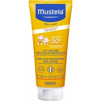 Přípravek na opalování Mustela Opalovací mléko 50+ 100ml