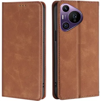 Pouzdro na tablet VSECHNONAMOBIL 80984 MAGNETIC Zaklápěcí kryt pro Huawei Pura 70 Pro světle hnědý