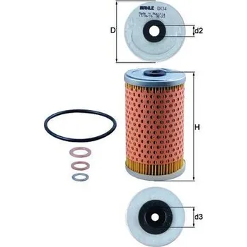 Olejový filtr Olejový filtr MAHLE OX 34D