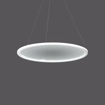 Lampička BEGA Závěsné světlo RZB Sidelite ECO Ø 58 cm čiré 4 000 K bílá, průhledná LED 39 W celkem - Doprava zdarma