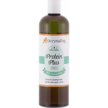 Kosmetika pro psa Dezyna Dog DEZYNADOG Proteinový šampon Protein Plus ( Dezynadog Magic Formula Protein Plus High Volume Shampoo) Obsah: 500ml