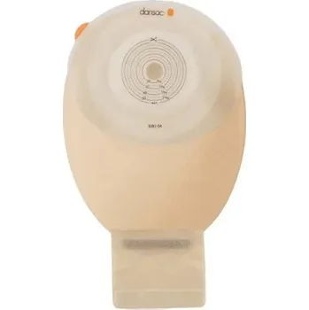 Plynová maska Dansac NovaLife TRE 1 Open Soft Convex 10 ks—Velký, výpustný, s okénkem, béžový, otvor 15-34 mm