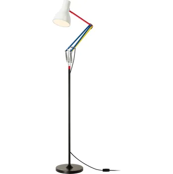 Lampička Anglepoise Type 75 stojací lampa Paul Smith edice3 - Ø základny 25 cm; stínidlo - výška 19,2 cm, Ø 14,5 cm; výška dolní kloubové tyče 91 cm; délka kabelu se zástrčkou 280 cm rozmanitá, bílá 1 x 6 W LED - Doprava zdarma
