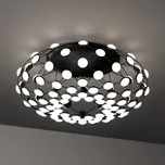 Luceplan Mesh LED stropní světlo Ø 72 cm nikl, bílá LED celkem 50 W - Doprava zdarma