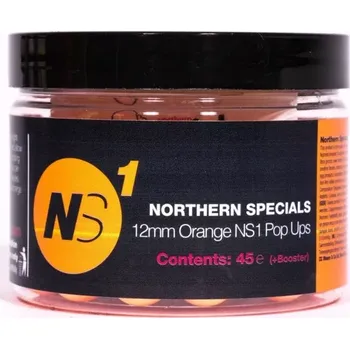 Nástraha CC Moore NS1 - Plovoucí boilie NS1 oranžová 12mm 55ks