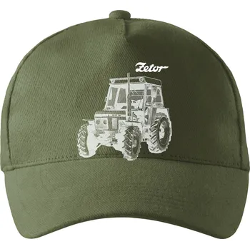 Pánské tričko Zetor 7245, V5 - Kšiltovka, čepice 5P - nastavitelná