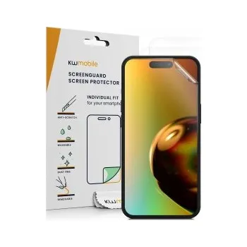 Pouzdro na mobilní telefon 3x Ochranná fólie na display pouzdro pro Apple iPhone 15 Plus - průhledná