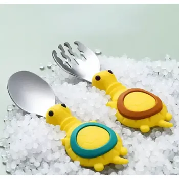 Příbor Příbor pro nejmenší (NEREZ) - ŽELVIČKA (Značka: DARIUS)