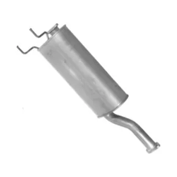 Tlumič výfuku Střední tlumič výfuku, 05.284