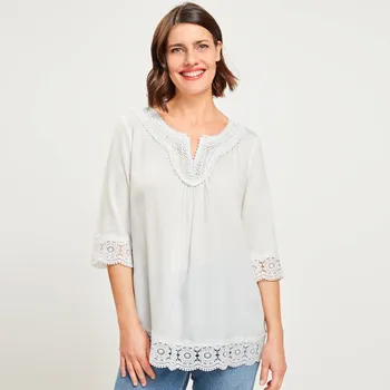 Dámská halenka 3Pagen Krajková tunika S