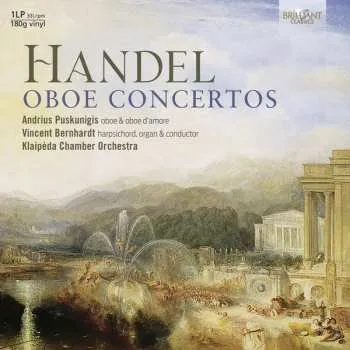 Zahraniční hudba LP Vincent Bernhardt: Handel: Oboe Concertos 2024 High Quality Vinyl