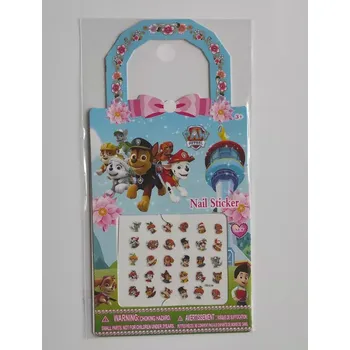 Nálepky na nehty - TLAPKOVÁ PATROLA 5 (Značka: TAKARA TOMY)