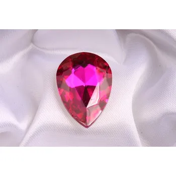 Dětské navlékací korálky Skleněný šaton 20x30mm - č.285