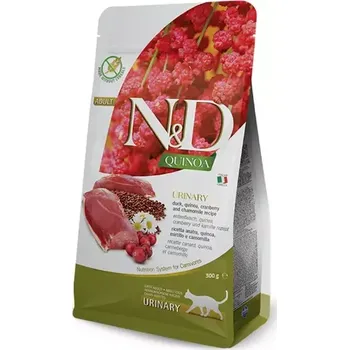 Krmivo pro kočku N&D GF Quinoa CAT Urinary Duck & Cranberry 1,5g