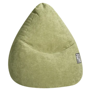 Sedací pytel Beanbag Sedací vak Alfa XL, ø 70 × 110 cm, zelený 29441 030
