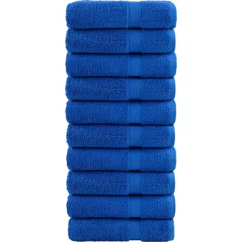 Utěrka Prémiové osušky SOLUND 10 ks modré 100x150 cm 600 g/m² IM_137193