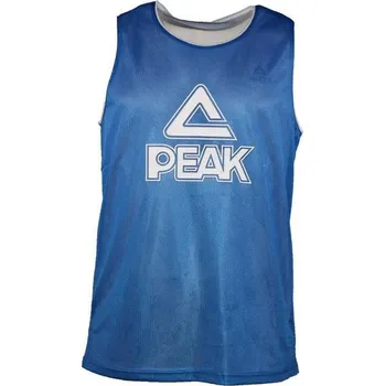 PEAK Pánský basketbalový oboustranný dres tréninkový L BÍLÁ|MODRÁ