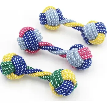 Hračka pro psa Psí hračka | bavlněné lano na kousání - K 19 x 8 cm