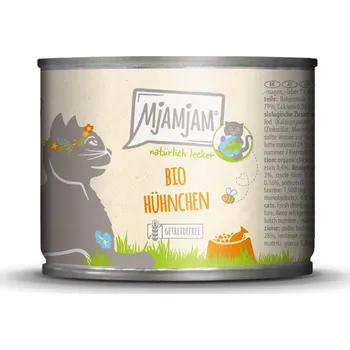 Krmivo pro kočku MjAMjAM BIO kuře 6× 200 g