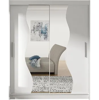 Šatní skříň Velká šatní skříň WESTA S - Bílá