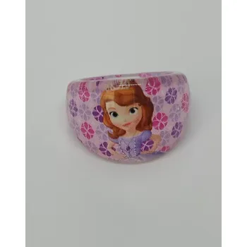 Prsten Prstýnek - PRINCEZNA SOFIE - Fialový 2 - S vadou 1 (Značka: ZHEJIANG)