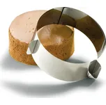 Forma na dort posuvná nerez průměr 15-30 cm, výška 7,5 cm