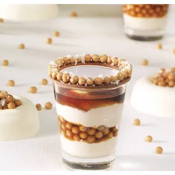 Čokoláda Callebaut Cereální kuličky v čokoládě slaný karamel (100 g) Besky edice