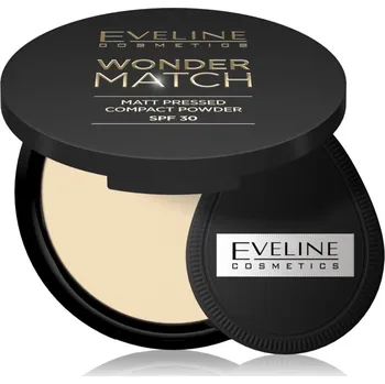 Pudr Eveline Cosmetics Wonder Match kompaktní pudr SPF 30 odstín 01 8 g
