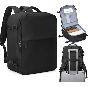 Městský batoh Dámský cestovní batoh do letadla Velikost: Small, Barva (Varianta): Černá